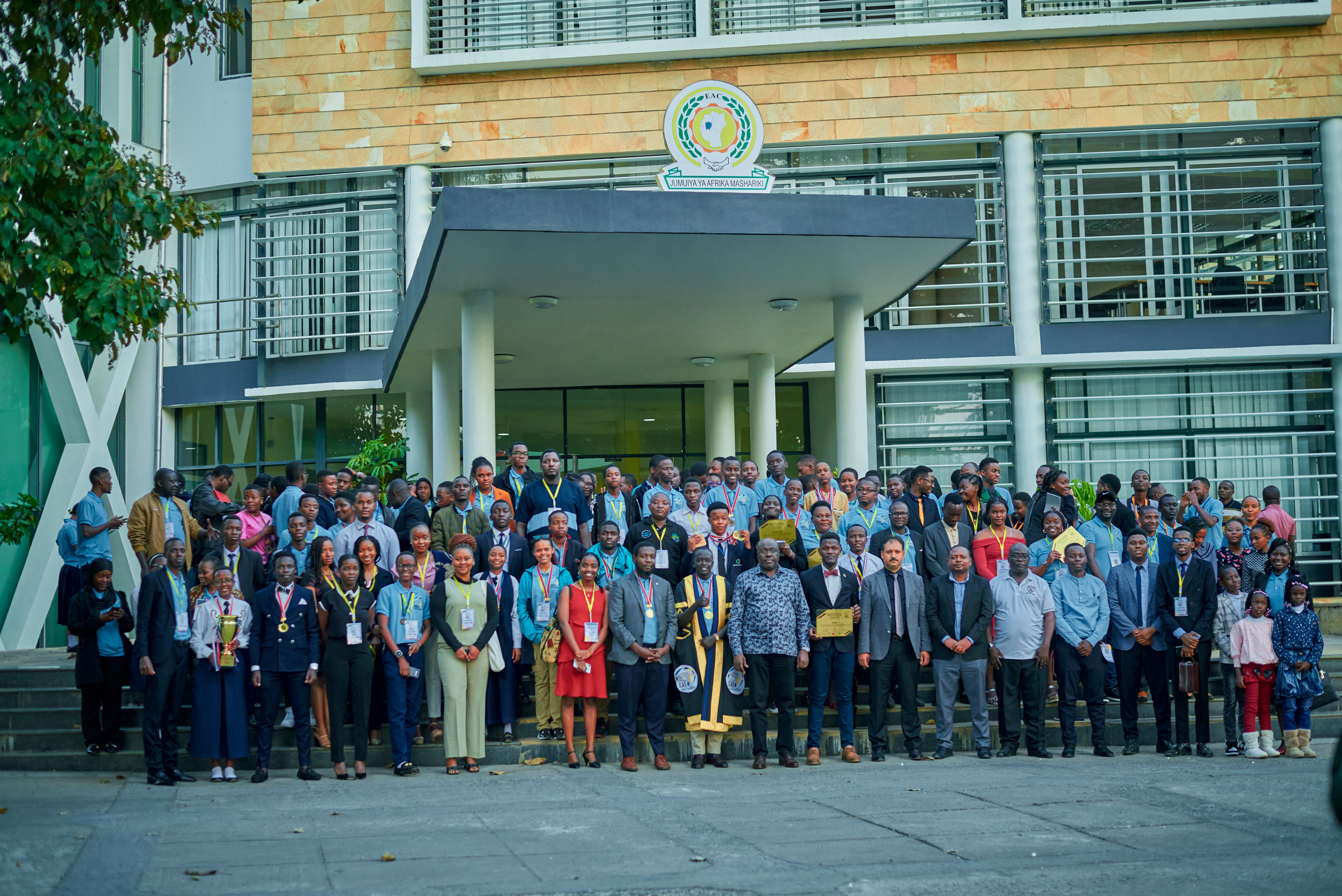 At East African Community Head Quaters