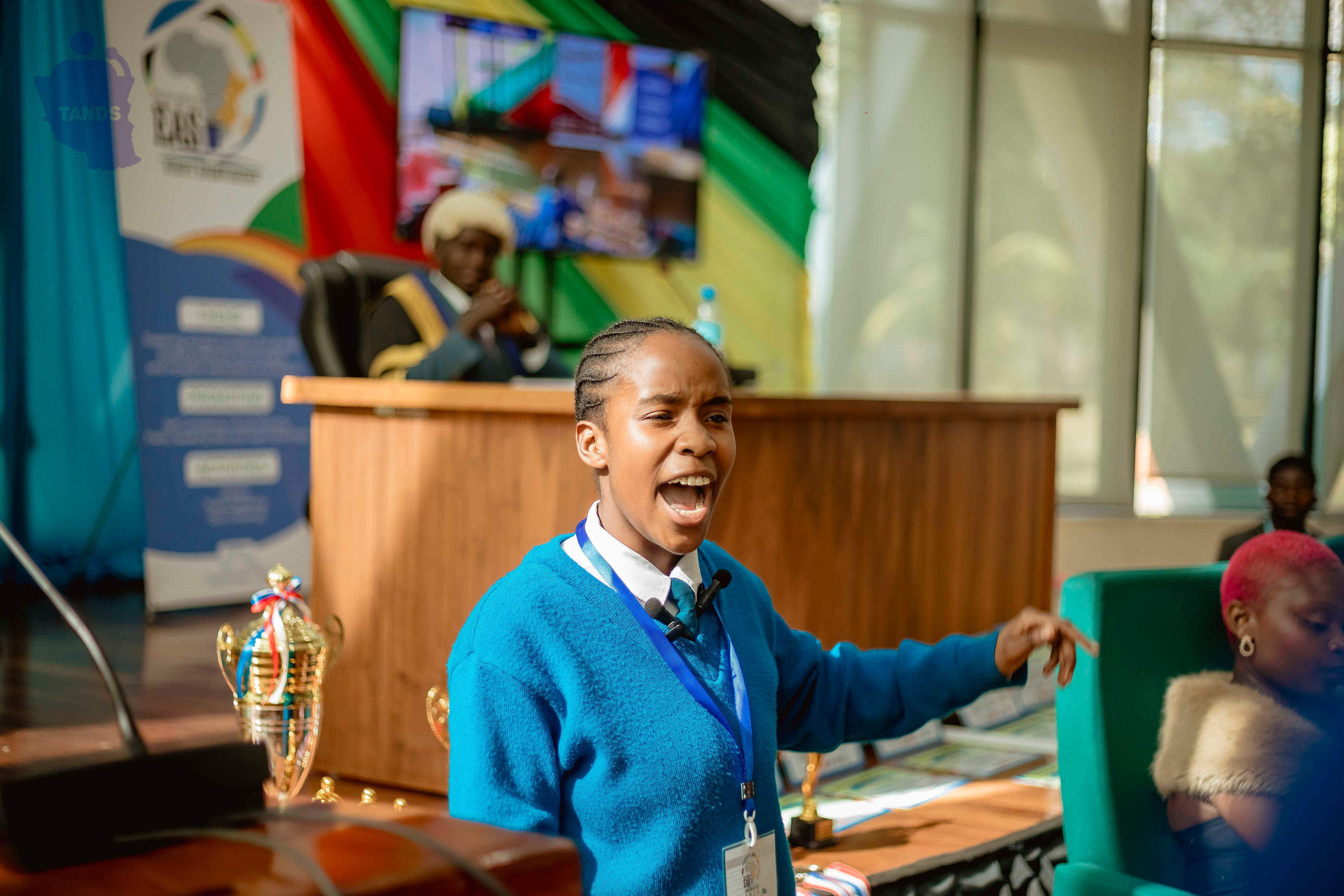 A team of Tanzania national debate society